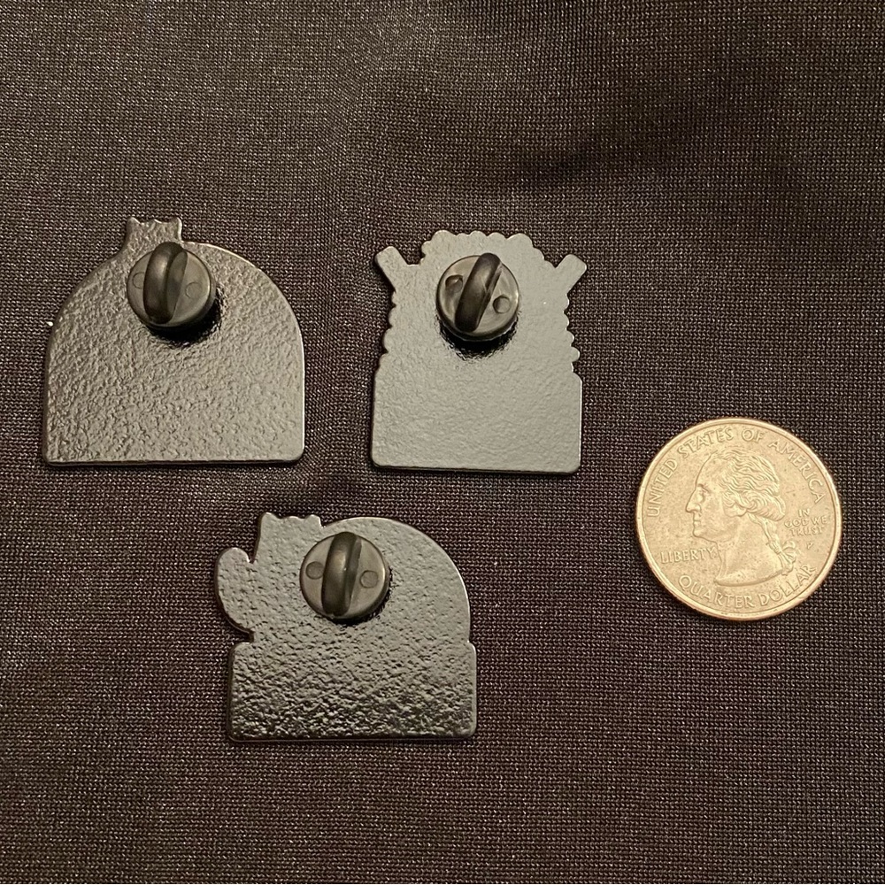 This cat has some Darth issues | 3 pins or magnets for $18 - Picture 2 of 2
